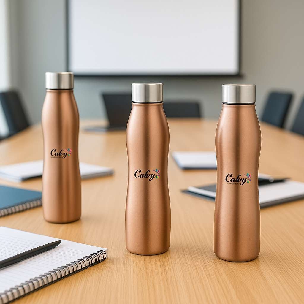 Rose Gold Bottle Gift Set