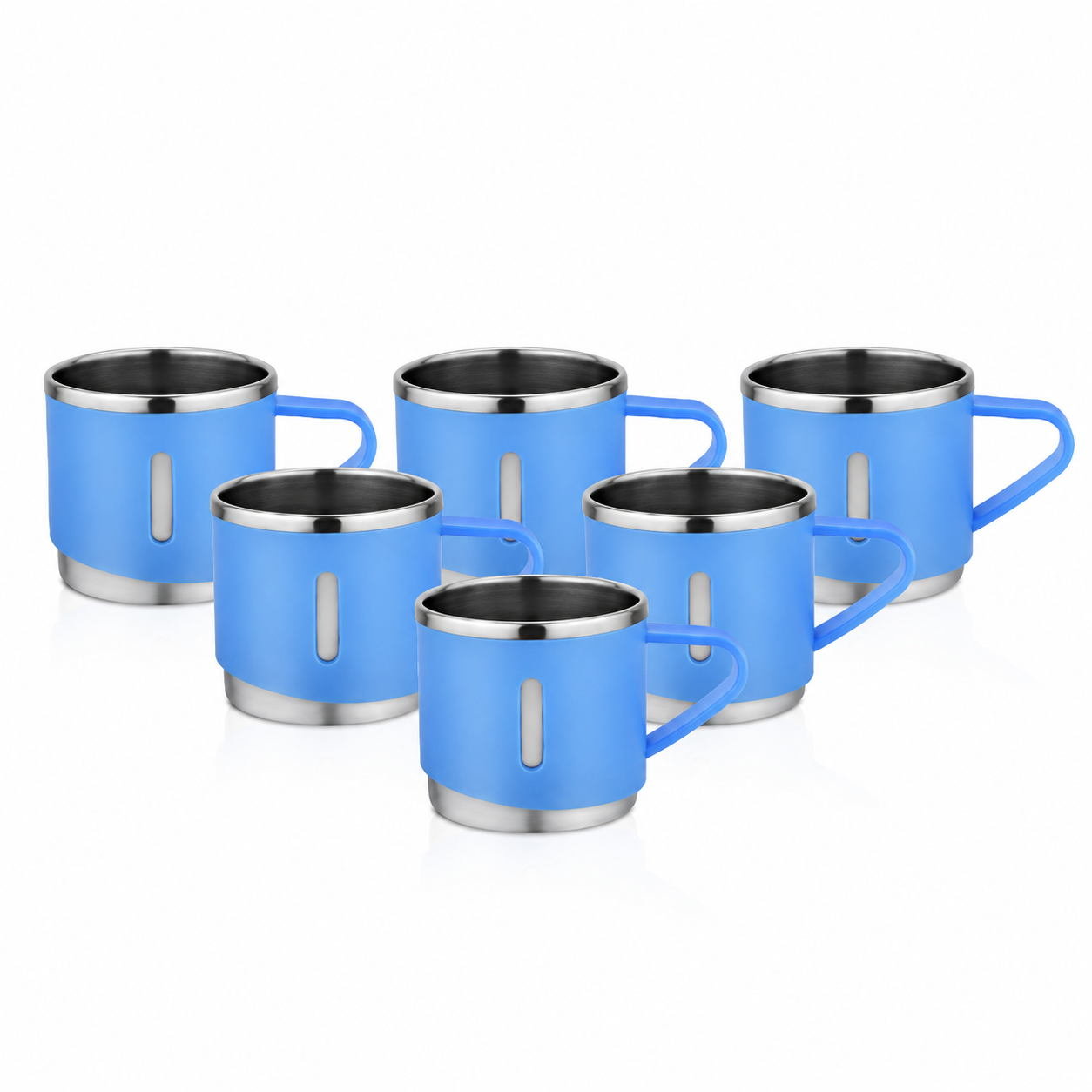 Smiley Cooffee Mug 6 pcs. Set